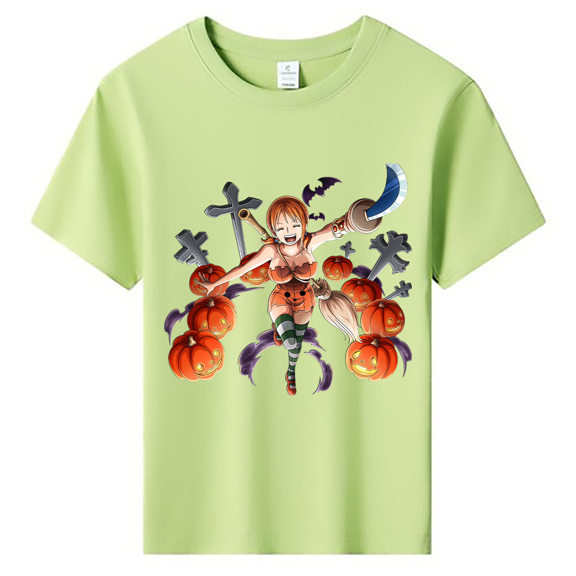 ワンピース ナミ ONE PIECE Nami 綿100％キッズTシャツ（フロントプリント）